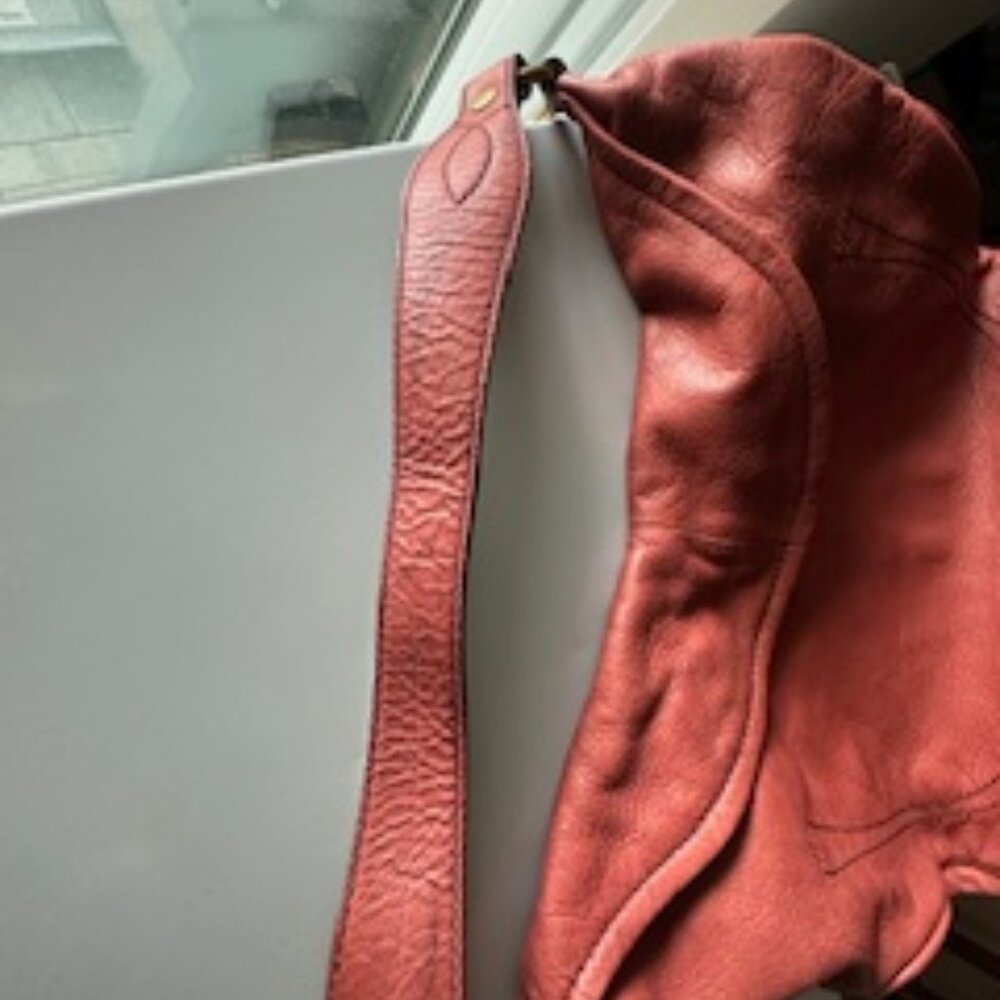 Frye Campus Rivet Hobo (Burnt Red) - Picture 4 of 8